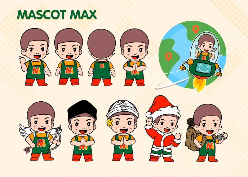 M Mart Mascot MAX