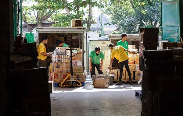 M Mart Central Distribution Center in Tuban Bali
