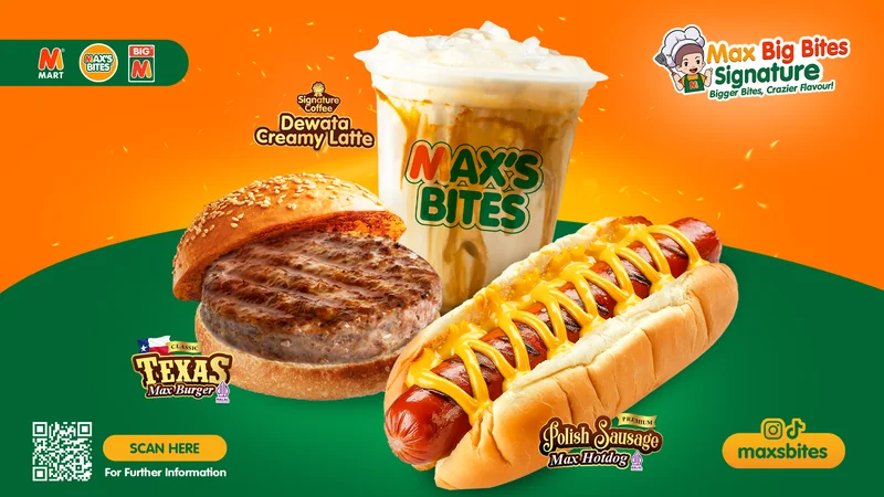 Max's Bites Burgers, Hotdogs, Rice Bowls and Bakpao