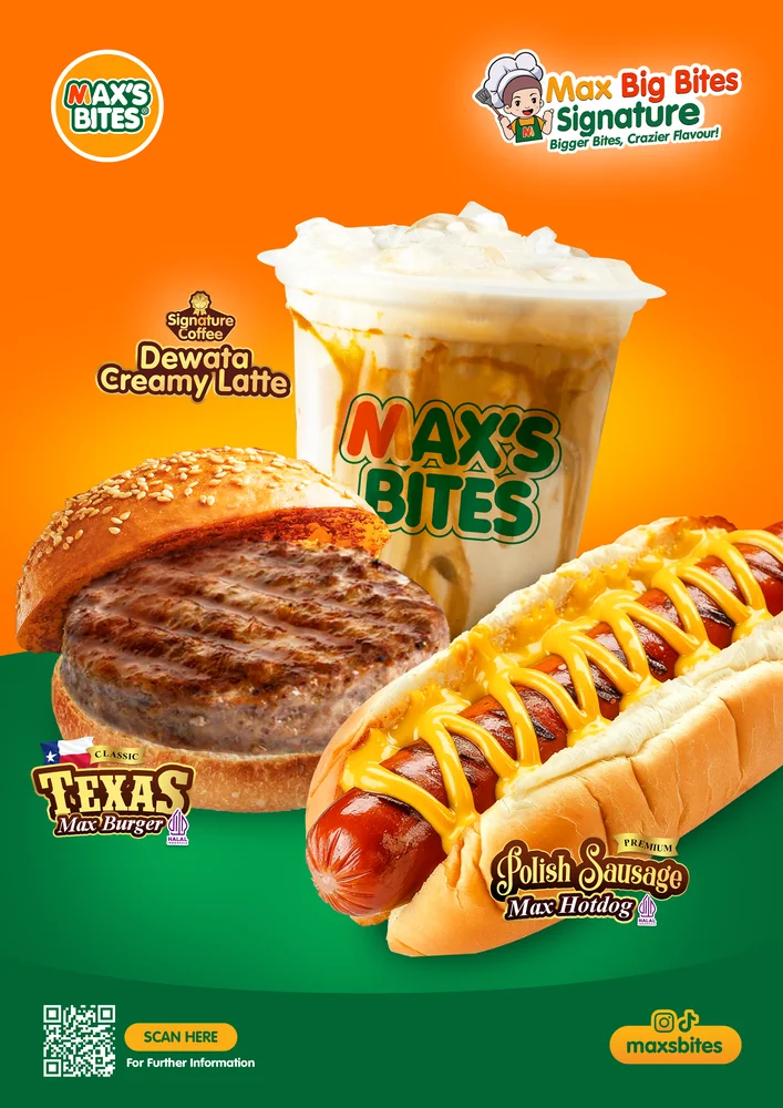 Burgers, Hotdogs, Rice Bowls & Bakpao from Max's Bites
